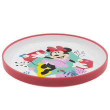 NON SLIP BICOLOR PREMIUM PLATE MINNIE MOUSE BEING MORE MINNIE