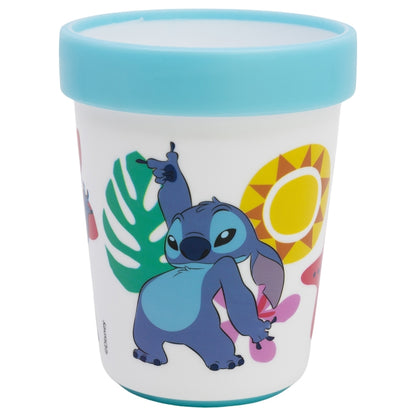 Stitch Antislip Kinderbeker 260 ml – Tropisch en Stevig!