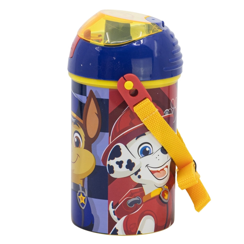 POP UP CANTEEN 450 ML PAW PATROL BOY RESCUE PUPS