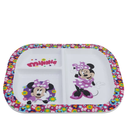 RECTANGULAR DIVIDED PLATE ST MINNIE BOLD FLORALS