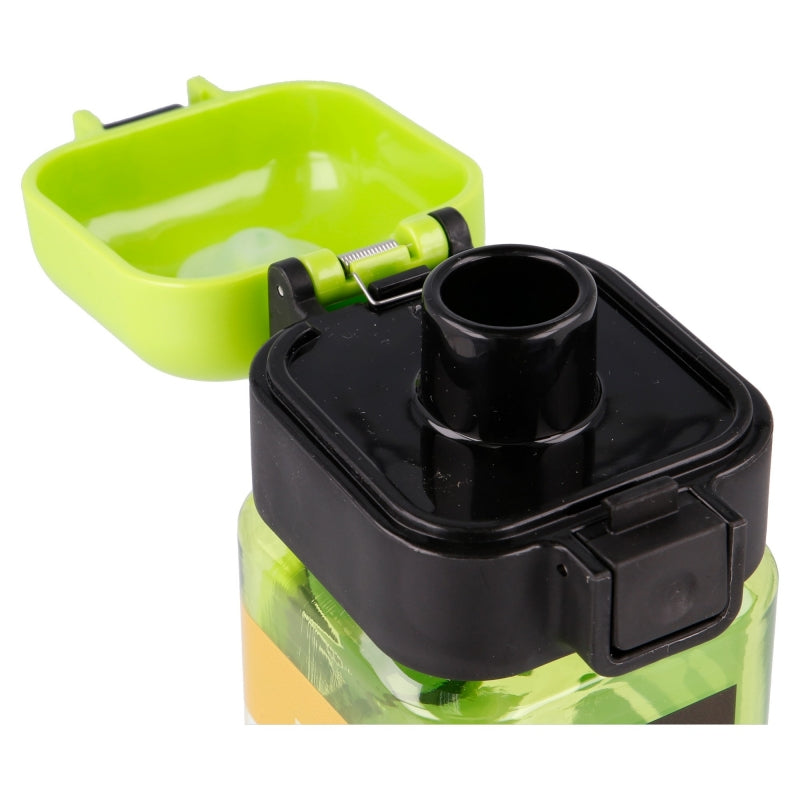 SAFETY LOCK SQUARE BOTTLE 550 ML MINECRAFT