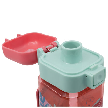 SAFETY LOCK SQUARE BOTTLE 550 ML MINNIE MOUSE BEING MORE MINNIE