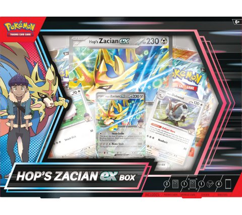 Pokemon - EX Box: Hop's Zacian EX