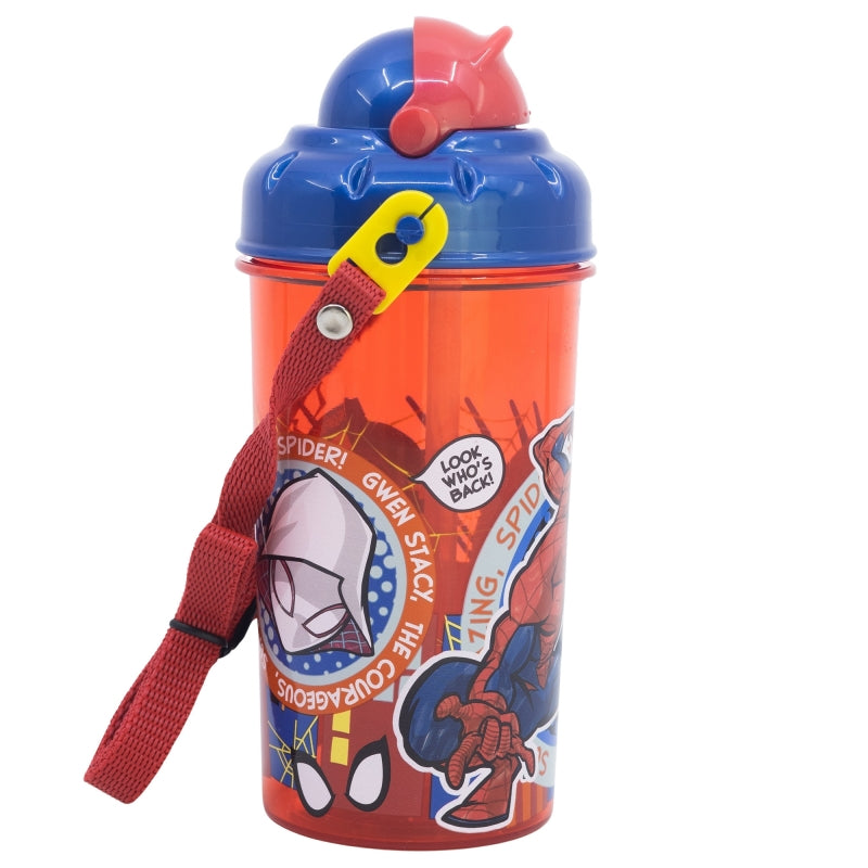SINGLE WALL CANTEEN 465 ML SPIDERMAN MOB RULESS