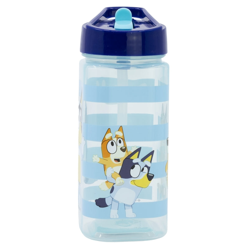 SQUARE WATER BOTTLE 510 ML BLUEY COOL DAY