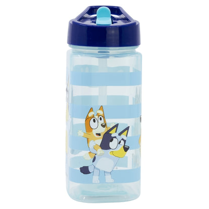 SQUARE WATER BOTTLE 510 ML BLUEY COOL DAY