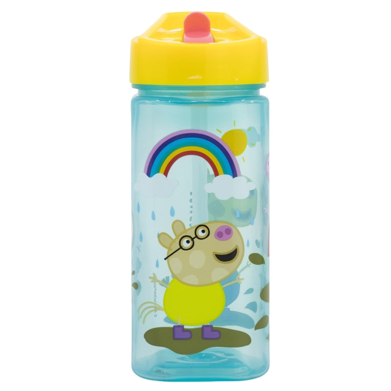SQUARE WATER BOTTLE 510 ML PEPPA PIG CORE 202