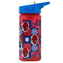 SQUARE WATER BOTTLE 510 ML SPIDERMAN ARACHNID GRID