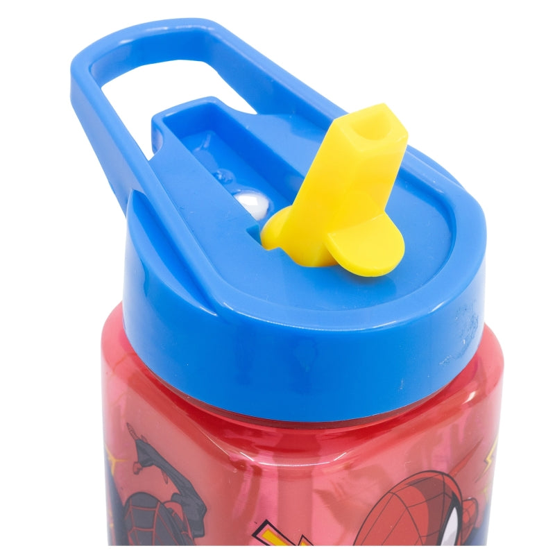 SQUARE WATER BOTTLE 510 ML SPIDERMAN MOVING TARGET