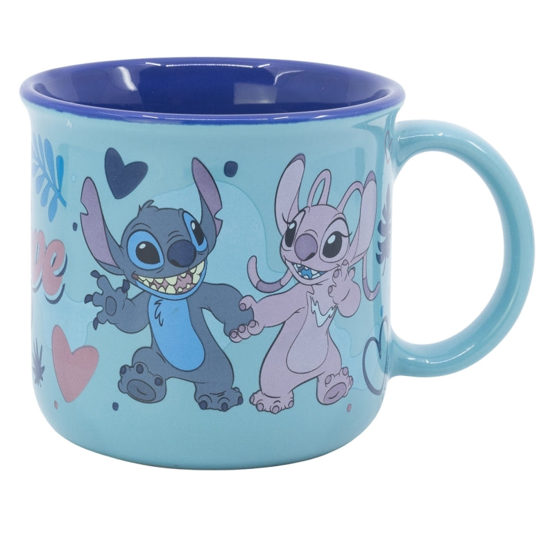 FULL DECO CERAMIC MUG 12 OZ IN GIFT BOX STITCH