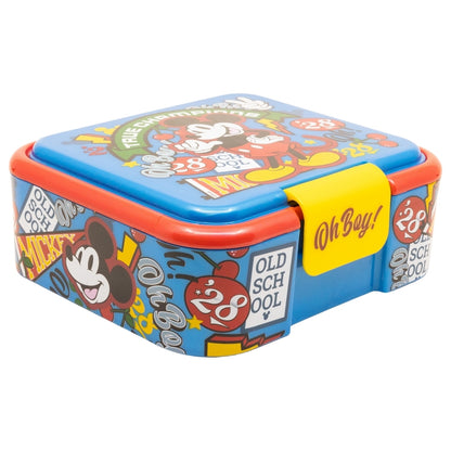 Mickey True Champions Supreme Lunchbox met Vakken – BPA-vrije Broodtrommel voor Kinderen