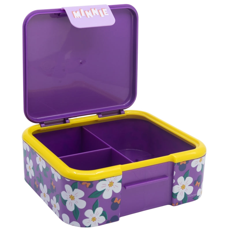 Minnie Sunshine Supreme Lunchbox met Vakken – BPA-vrije Broodtrommel voor Kinderen