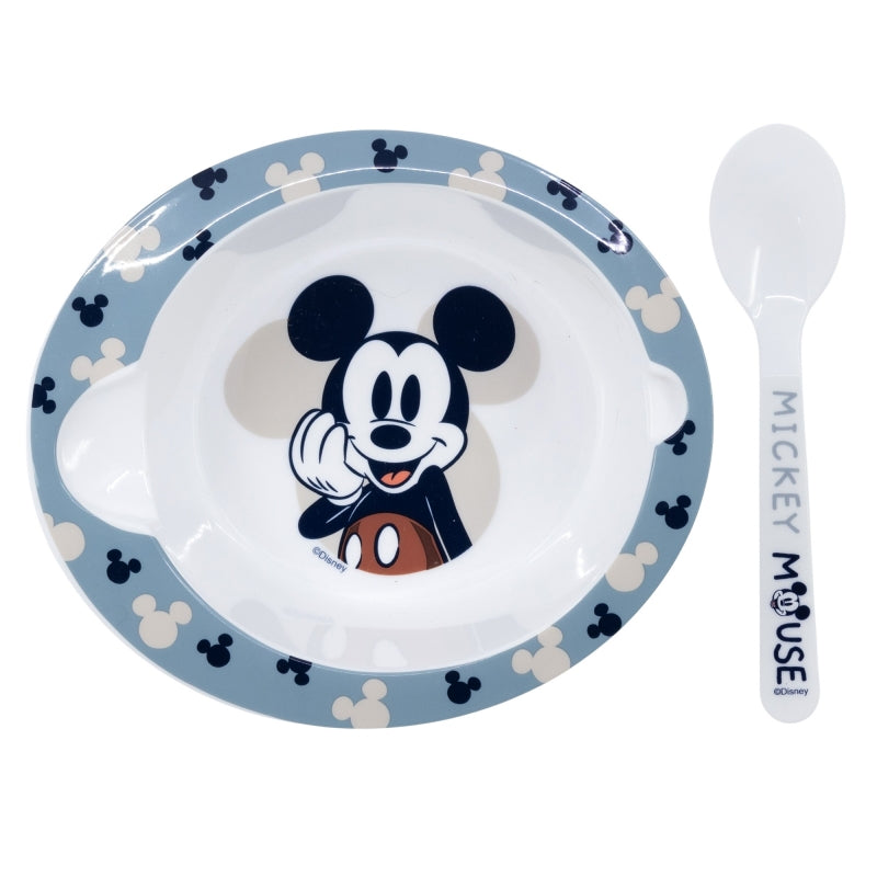 Mickey Mouse Full of Smiles Peuter Micro Set – Vrolijk Eten met Mickey!