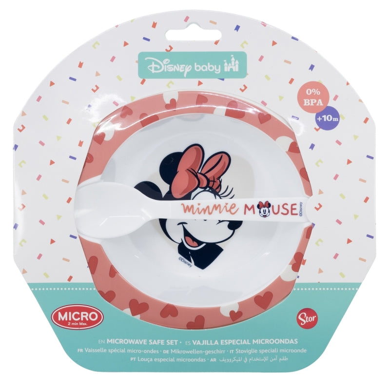 Minnie Mouse Heart Full Peuter Micro Set – Lief Eten met Minnie!