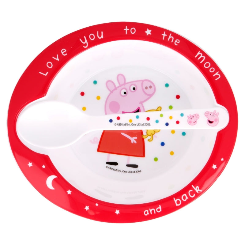 Peppa Pig Little One Peuter Micro Set – Vrolijk Eten met Peppa!