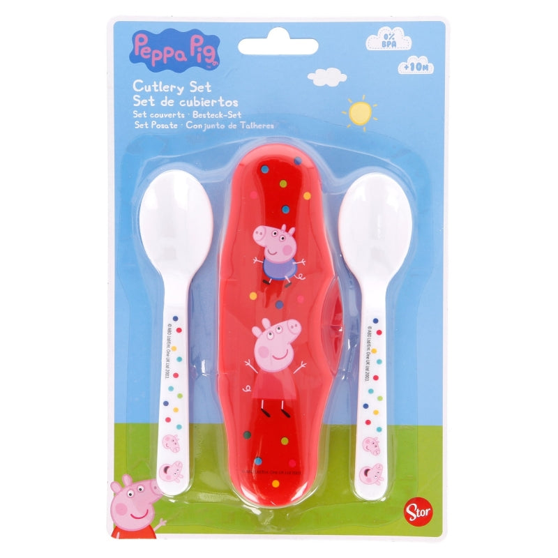 Peppa Pig Little One Peuterbestek Set – Vrolijk Eten met Peppa!