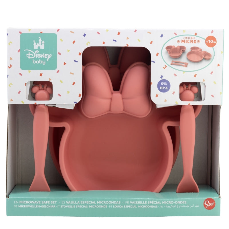 Minnie Mouse Peuterservies Set – Lief Eten met Minnie!