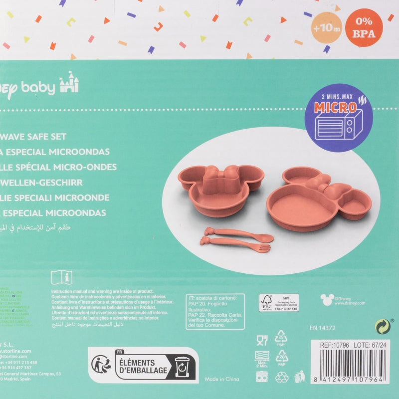 Minnie Mouse Peuterservies Set – Lief Eten met Minnie!