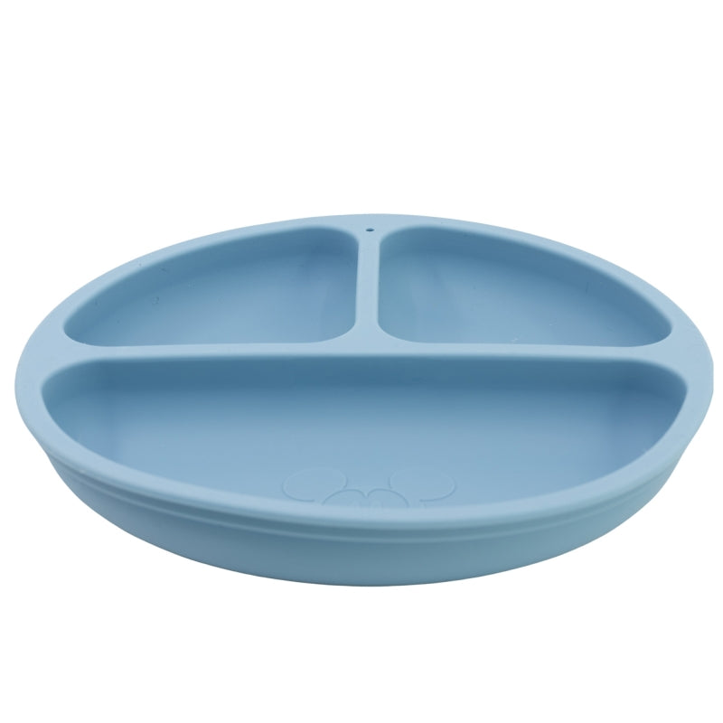 TODDLER DIVIDED SILICONE PLATE MICKEY MOUSE
