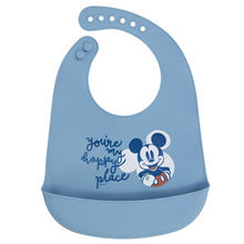 Mickey Mouse Full of Smiles Siliconen Slabbetje – Vrolijke Eetmomenten!