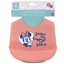 Minnie Mouse Heart Full Siliconen Slabbetje – Liefdevolle Eetmomenten!