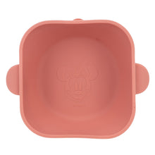 TODDLER SQUARE SILICONE BOWL SUCTION SYSTEM MINNIE MOUSE