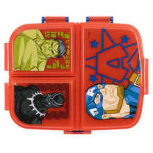 Avengers Invincible Force XL Lunchbox met 4 Vakken – BPA-vrije Broodtrommel voor Kinderen