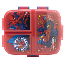 Spider-Man Moving Target XL Lunchbox met 4 Vakken – BPA-vrije Broodtrommel voor Kinderen